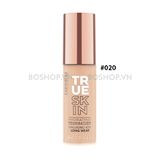 Kem Nền Catrice True Skin Hydrating Foundation #020 Warm Beige