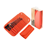 Bộ Cọ 14 Cây Kèm Bóp Da Vacosi Mars Mission Brush Set - BC36