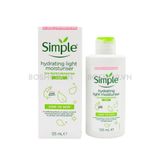 Kem Dưỡng Ẩm Simple Hydrating Light Moisturiser 125ml