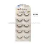 Mi Giả Red Cherry Eyelashes 100% Human Hair #3D-03
