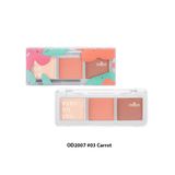 Phấn Mắt 3 Ô Odbo Eyes On You OD2007 5.1g