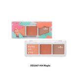 Phấn Mắt 3 Ô Odbo Eyes On You OD2007 5.1g