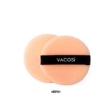 Bông Phấn Khô Tròn Nhỏ 2 Cái Vacosi BP01