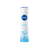 Xịt Khử Mùi Nữ Nieva 48h Fresh Natural 150ml