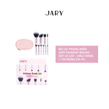 Bộ Cọ Trang Điểm 10 Cây Jary Set Màu Hồng