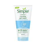 Sữa Rửa Mặt Simple Water Boost Micellar Facial Gel Wash 150ml