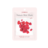 Mặt Nạ Dưỡng Trắng, Mờ Thâm Foodaholic Rose Nature Skin Mask 23ml
