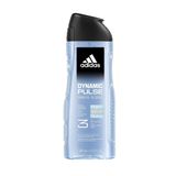 Gel Tắm Gội Rửa Mặt Cho Nam Adidas 3in1 Dynamic Pulse 400ml