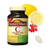 Viên Uống Vitamin C Nature Made With Rose Hips 1000mg