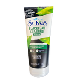 HXT - SỮA RỬA MẶT TẨY TẾ BÀO CHẾT NGĂN NGỪA MỤN ĐẦU ĐEN ST.IVES BLACKHEAD CLEARING GREEN TEA SCRUB 170G