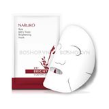 Mặt Nạ Giấy Ý Dĩ Nhân Đỏ Dưỡng Sáng Da Naruko Raw Job’s Tears Brightening Mask 25ml