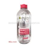 Nước Tẩy Trang Garnier SkinActive Micellair Reinigingswater Hồng Đậm 400ml