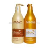 Combo Dầu Gội Xả Tacavy Collagen Keratin Complex Absolut Repair 1000ml