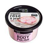 Tẩy Tế Bào Chết Body Organic Shop 250ml Rose & Pearl 250ml