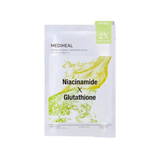 Mặt Nạ Giảm Thâm, Sáng Da Mediheal Derma Synergy Wrapping Mask Niacinamide X Glutathione 25ml