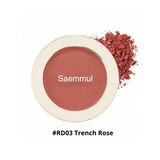 Phấn Má Hồng The Saem Saemmul Single Blusher #RD03 Trench Rose #RD03 Trench Rose