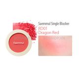 Phấn Má Hồng The Saem Saemmul Single Blusher RD01 RD01
