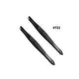Nhíp Đầu Xéo Vacosi T02 Màu Đen Đen Vacosi Slanted Tweezers #T02 Đen Vacosi Slanted Tweezers #T02