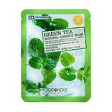 Mặt Nạ Foodaholic 3D Natural Essence Mask 23g Green Tea Natural Essence Mask Green Tea Natural Essence Mask