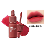 Son Kem Peripera Ink Velvet Tint 4g #03 Red Only #03 Red Only