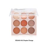 Phấn Mắt 9 Ô Odbo Spell Recipe Eye Color Palette 7g OD2005 #03 Chapter Orange