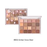 Phấn Mắt 20 Ô Hold Live Evening Sakura Dance Eyeshadow Palette #802 Amber Snow Deer