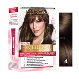 Thuốc Nhuộm Tóc Phủ Bạc L'Oreal Excellence Crème 4.0 4.0