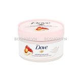 Kem Tẩy Tế Bào Chết Body Dove Exfoliating Body Scrub Pomegranate Seeds & Shea Butter Scent 225ml Bản Đức