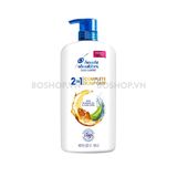 Dầu Gội Xả Head & Shoulders 2in1 Complete Scalp Care With Almond Oil & Aloe Vera 1.18L