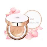 Phấn Nước Lime Real Cover Pink Cushion SPF 50+ SPF 50+ #20 Skin Beige SPF 50+ #20 Skin Beige