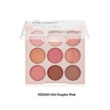 Phấn Mắt 9 Ô Odbo Spell Recipe Eye Color Palette 7g OD2005 #02 Chapter Pink