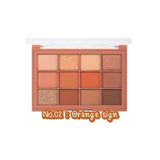 Phấn Mắt 12 Ô Odbo Multi Look Eye Palette OD2012 #02 Orange Sign