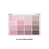 HXT - Phấn Mắt 16 Ô Wakemake Soft Blurring Eye Palette #10 Lazy Pink Blurring
