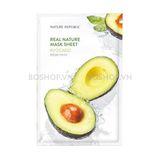 Mặt Nạ Nature Republic Real Nature Mask Sheet 23ml Avocado Mask Sheet 23ml Avocado Mask Sheet 23ml