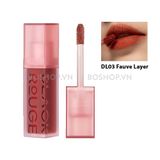 Son Kem Lì Black Rouge Double Layer Over Velvet #DL03 Fauve Layer