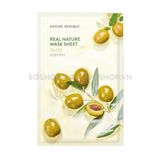 Mặt Nạ Nature Republic Real Nature Mask Sheet 23ml Olive Mask Sheet 23ml Olive Mask Sheet 23ml