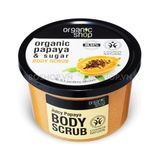 Tẩy Tế Bào Chết Body Organic Shop 250ml Papaya & Sugar 250ml
