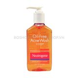 Sữa Rửa Mặt Dạng Gel Neutrogena Oil-Free Acne Wash