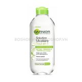Nước Tẩy Trang Garnier Solution Micellaire Tout En 1 Xanh Lá 400ml