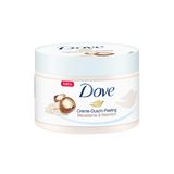 Kem Tẩy Tế Bào Chết Body Dove Exfoliating Body Scrub Crushed Macadamia & Rice Milk Scent 225ml Bản Đức