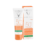 Kem Chống Nắng Kiềm Dầu Chống Ô Nhiễm Và Bụi Mịn Vichy Capital Soleil 3in1 SPF50+ 50ml