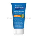 Sữa Rửa Rửa Mặt Giảm Mụn Compliment No Problem BHA + Tea Tree 200ml