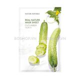 Mặt Nạ Nature Republic Real Nature Mask Sheet 23ml Cucumber Mask Sheet 23ml Cucumber Mask Sheet 23ml