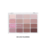 HXT - Phấn Mắt 16 Ô Wakemake Soft Blurring Eye Palette #02 Lively Blurring