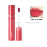 Son Tint Romand Juicy Lasting Tint 5.5g Bóng Romand Juicy Lasting Tint #09 Litchi Coral