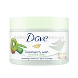 Kem Tẩy Tế Bào Chết Body Dove Exfoliating Body Polish 298g Bản Mỹ Kiwi & Aloe 298g Bản Mỹ Kiwi & Aloe 298g Bản Mỹ