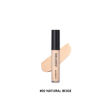 Kem Che Khuyết Điểm Peripera Double Longwear Cover Concealer 5.5g #02 Natural Beige
