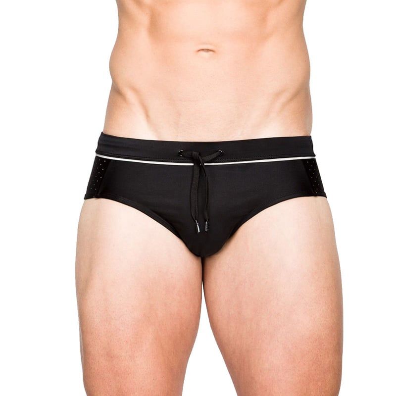 Quần bơi nam tam giác màu trơn QB-UXH021