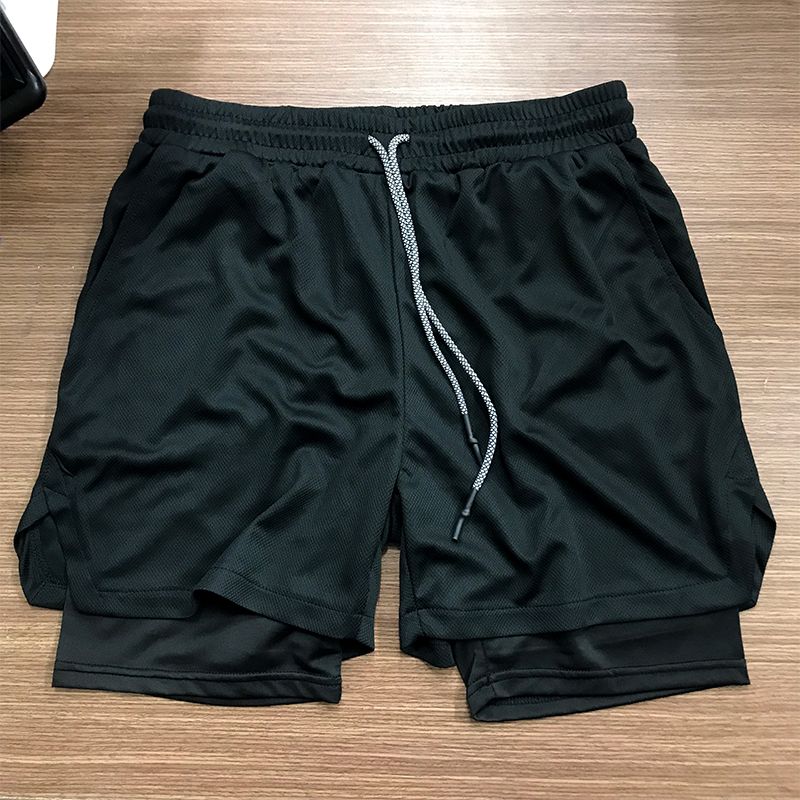 Quần tập gym nam 2 lớp QD-K96