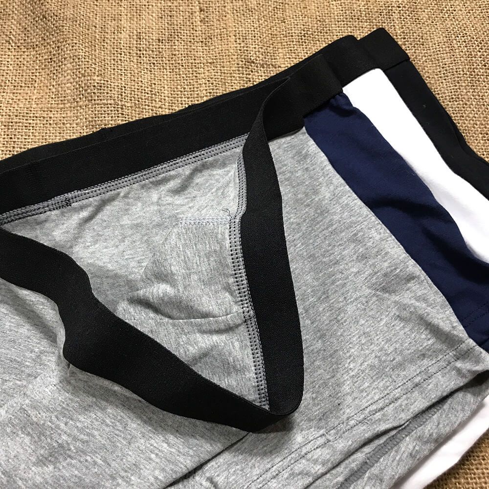 Set 4 quần lót nam boxer, sịp đùi nam đơn giản QL-N01